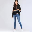 Shein Asymmetric Hem Drop Shoulder Drawstring Hoodie