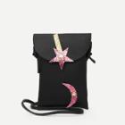 Shein Contrast Sequin Crossbody Pouch