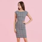 Shein Low Back Houndstooth Dress