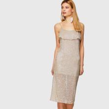 Shein Glitter Layered Cami Dress