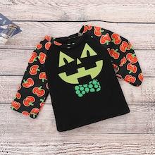 Shein Toddler Boys Halloween Print Tee