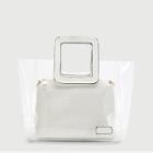 Shein Square Handle Tote Bag With Inner Pouch