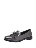 Shein Bow & Fringe Design Pu Flats