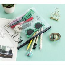 Shein Clear Pvc Pencil Bag