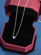 Shein Silver Hot Sale Short Geometric Pendant Necklace For Women