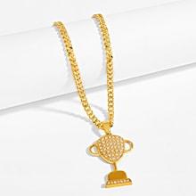 Shein Men Cup Pendant Chain Necklace