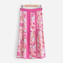 Shein Zip Up Printed Skirt