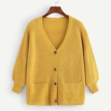 Shein Pocket Patched Button Up Coat