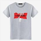 Shein Men Hand Bone And Letter Print Tee