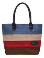 Shein Color Block Pu Tote Bag