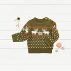 Shein Toddler Boys Christmas Fairisle Print Knitwear