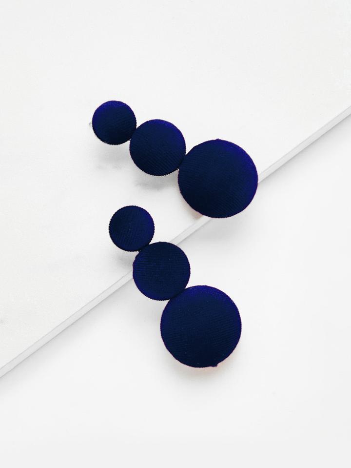 Shein Layered Half Ball Earrings