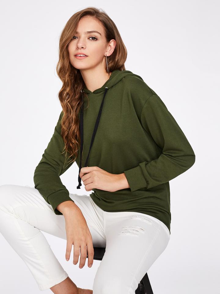 Shein Drop Shoulder Hoodie