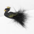 Shein Toddler Girls Feather Decorated Swan Shaped Hair Clip