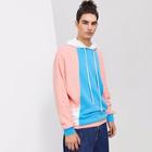 Shein Men Color Block Drawstring Hoodie