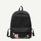 Shein Butterfly Print Decor Backpack