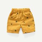 Shein Boys Pineapple Print Elastic Waist Shorts