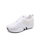 Shein Mesh Detail Lace-up Sneakers