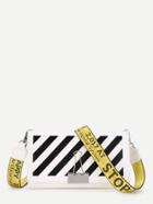 Shein Binder Clip Detail Stripe Pu Shoulder Bag