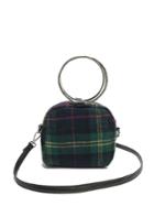 Shein Plaid Shoulder Bag With Ring Handle
