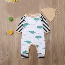 Shein Toddler Boys Tortoise Print Jumpsuit