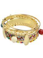 Shein Colorful Beads Bracelets Set For Women