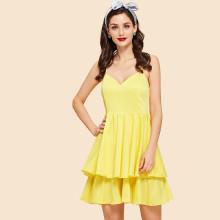 Shein Double Layer Cami Dress