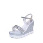 Shein Glitter Two Part Platform Sandals