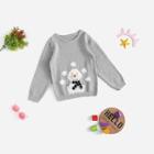 Shein Toddler Boys Christmas Snowman Print Jumper