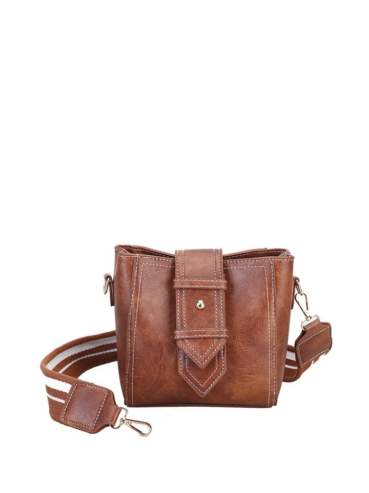 Shein Contrast Seam Shoulder Bag