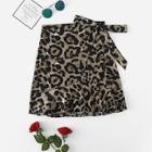 Shein Plus Leopard Print Skirts