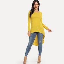 Shein High Low Longline Tee