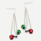 Shein Christmas Bell Drop Earrings 2pcs