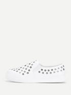 Shein Grommet Design Round Toe Shoes