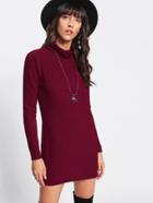 Shein Ribbed Sheath Dress