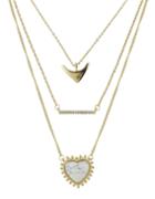 Shein White Alloy Chain Necklace For Women