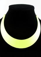 Shein Yellow Light Colors Collar Necklace