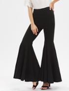 Shein Zip Side Super Flared Pants