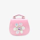 Shein Girls Crystal Decorated Saddle Bag