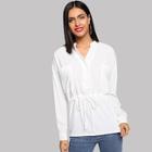 Shein Pocket Patched Solid Shirt