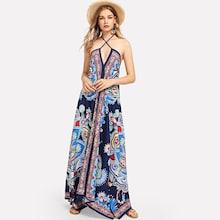 Shein Hanky Hem Tent Dress