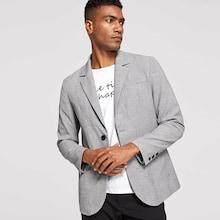Shein Men Single Breasted Pocket Blazer