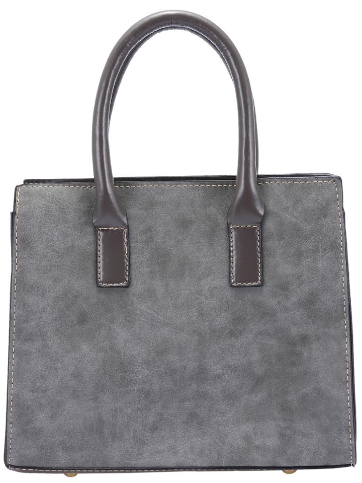 Shein Grey Frosted Tote Bag