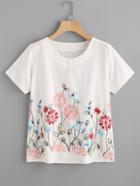 Shein Stereo Embroidery Blouse