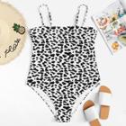 Shein Plus Leopard Print Swimsuit