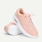 Shein Lace Up Low Top Suede Sneakers