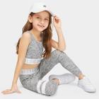 Shein Girl Letter Hem Crop Tank Top & Pants Set