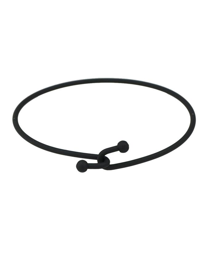 Shein Black Plated Thin Bracelet