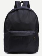 Shein Black Zip Closure Nylon Backpack