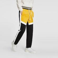 Shein Men Slant Pocket Cut And Sew Sweatpants